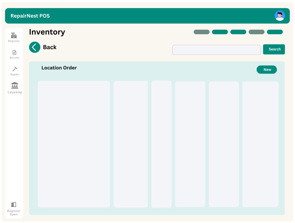 RepairNest POS inventory transfer between store locations